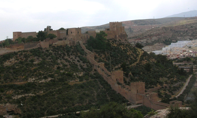 Alcazaban linna, Almería, Espanja