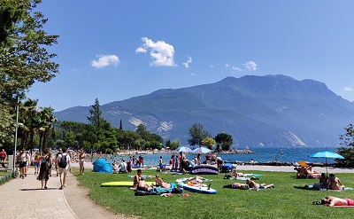 Pini Beach, Riva del Garda