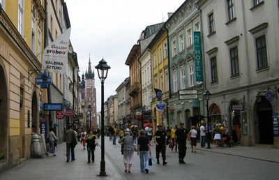 Ostoskatu Krakovassa