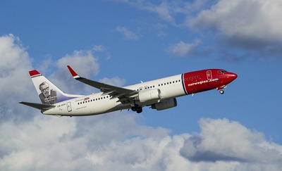 Norwegianin lentokone